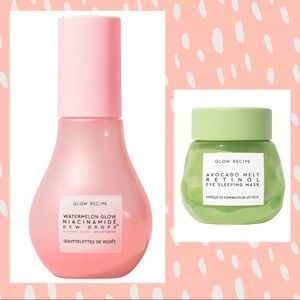 Glow Recipe Watermelon Dew Drops + Avocado Mask